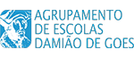 Logotipo do Agrupamento de Escolas Damião Goes